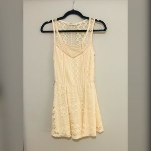 Cream colored sundress